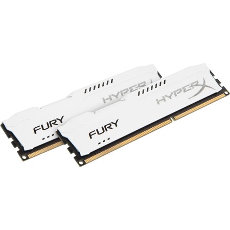 Kingston 16Gb 1866Mhz Hyperx Fury White Series (Kit Of 2) HX318C10FWK2/16